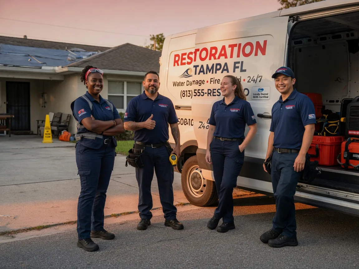 Water Damage Restoration company in Danbury, TX